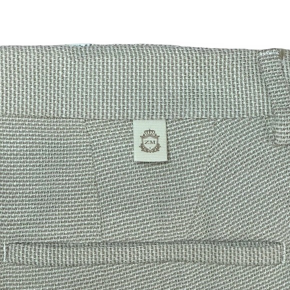 ZARA MAN Slim Ankle Business Casual Pants Trousers Mid Rise Twill Beige 31 - Picture 9 of 14